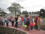 Opening van een rotonde te Uithoorn