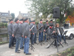 Opening van een rotonde te Uithoorn