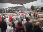 Opening van een rotonde te Uithoorn