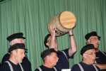 Generale repetitie voor optreden ZMP te Rijsenhout