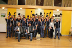 Generale repetitie voor optreden ZMP te Rijsenhout