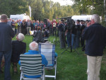 Optreden bij Sail 2010 op camping in Velsen