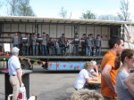 Optreden koninginnedag te Kudelstaart